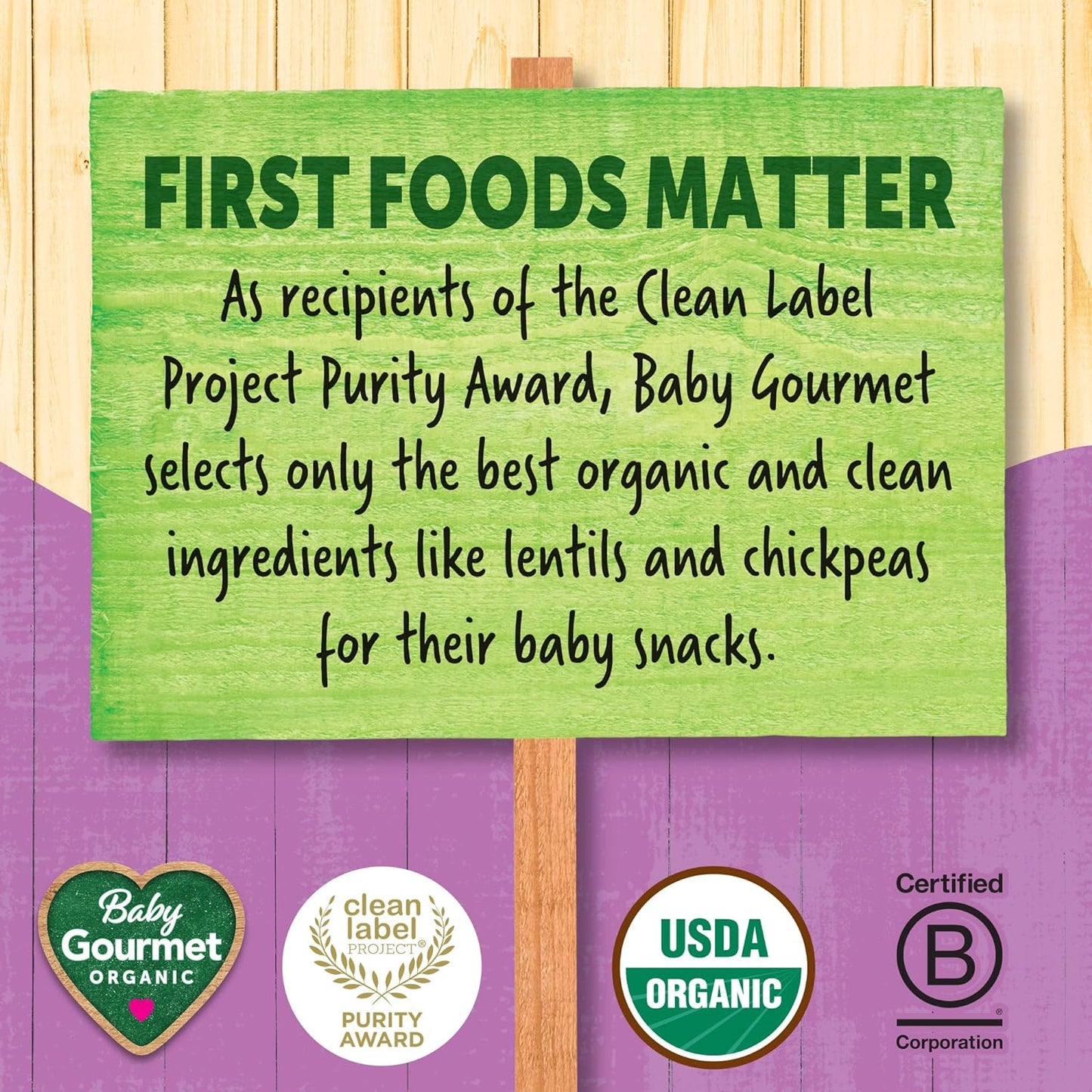 Organic Puff Snacks - Blueberry Spinach Açai - (1.4 Oz) 4-Pack