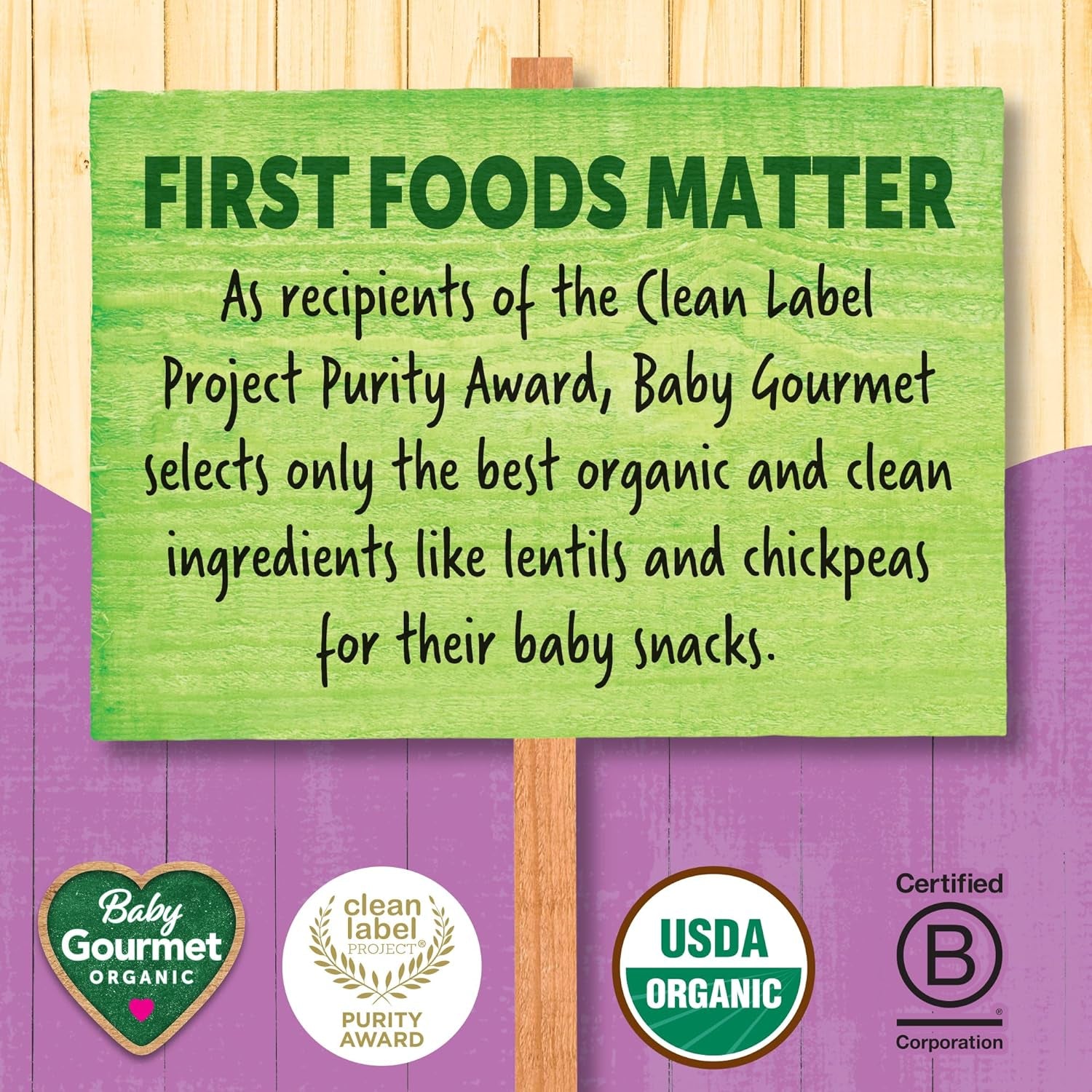 Organic Puff Snacks - Blueberry Spinach Açai - (1.4 Oz) 4-Pack